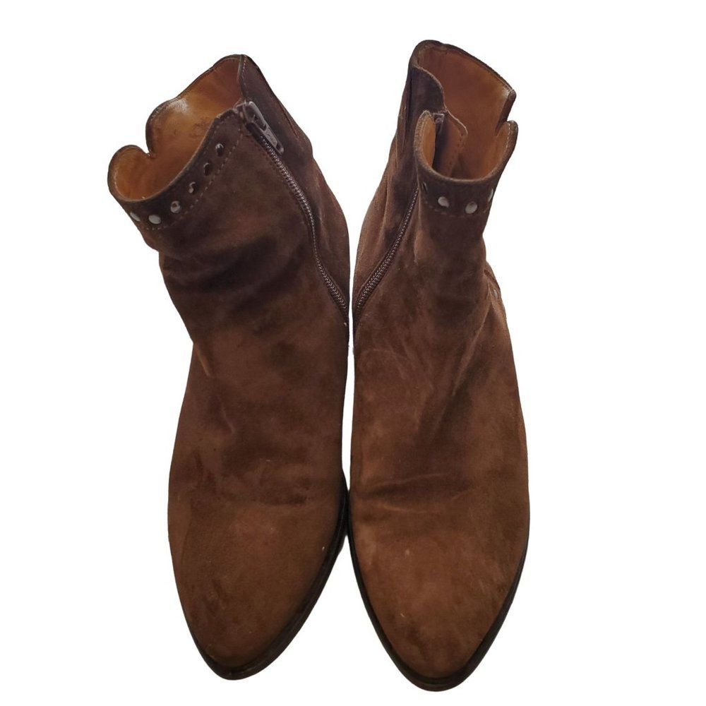 Gabor Suede  Zipper Ankle Boots - Picture 2 of 10